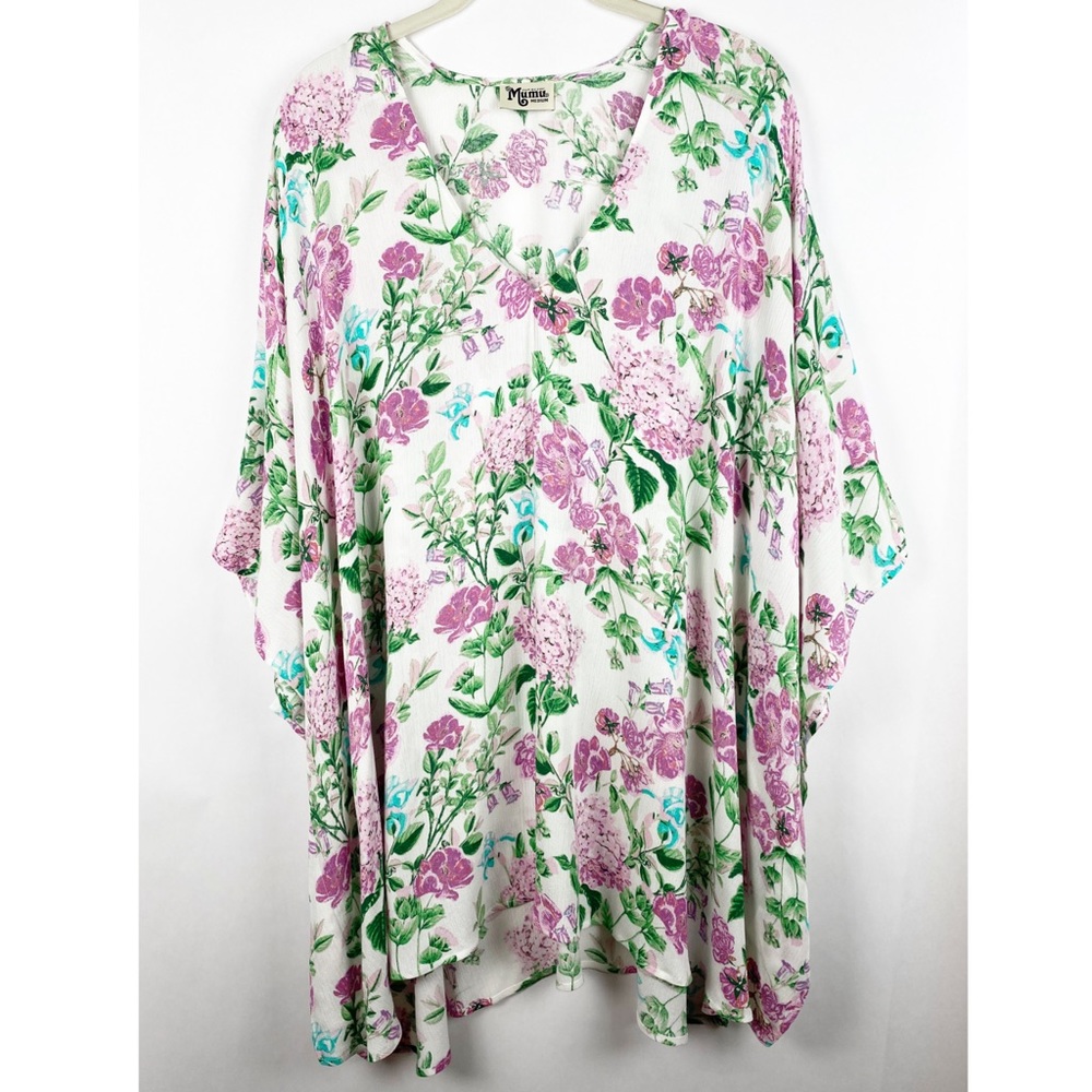 Show Me Your Mumu Peta Poppies and Cream Tunic Top - Picture 7 of 7